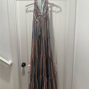 Love Sam Multicolor Striped Maxi Dress